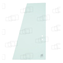 VITRE PORTE PARTIE HAUTE ARRIERE COULISSANTE GAUCHE ZX70LC-3 ZX70LCN-3 ZX70US-3 ZX75US-3 ZX80LC-3 ZX80US-3 ZX85US-3 ZX135US-3...