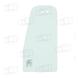 VITRE COTE DERRIERE PORTE PARTIE HAUTE DROITE BELL B140CDLC B170WD B200WD B215CDLC B250CDLC B300CDLC B330CDLC B370CDLC B450CD...