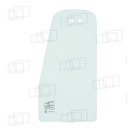 VITRE COTE DERRIERE PORTE PARTIE HAUTE DROITE BELL B140CDLC B170WD B200WD B215CDLC B250CDLC B300CDLC B330CDLC B370CDLC B450CD...