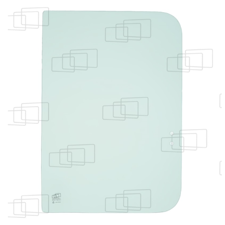 VITRE DROITE ARRIERE COULISSANTE (17510003-17510990) YANMAR C50R C50R-3 C50R-3A C50R-5 055644H