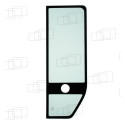 VITRE COTE DERRIERE PORTE GAUCHE YANMAR C50R C50R-3 C50R-3A C50R-5 056010E