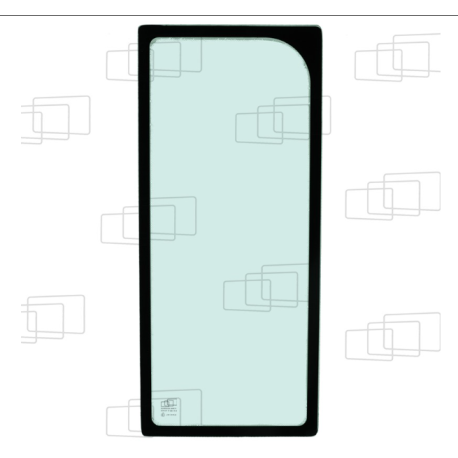 VITRE COTE DERRIERE PORTE GAUCHE YANMAR VIO20-6A VIO25-6A VIO26-6 VIO27-6 (À PARTIR DE 2017) VIO20-3 VIO25-3 VIO20-4 VIO25-4 ...
