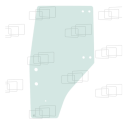 VITRE PORTE GAUCHE KUBOTA M108 M108S M105S M105 M4900 M5700 M8200 M9000 ME5700 ME8200 ME9000 059837A