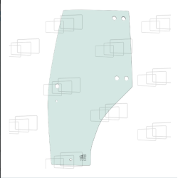 VITRE PORTE GAUCHE AVEC A/C KUBOTA M8200 M9000 ME5700 ME8200 ME8200N ME9000 060817F