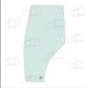 VITRE PORTE GAUCHE AVEC A/C KUBOTA M8200 M9000 ME5700 ME8200 ME8200N ME9000 060817F