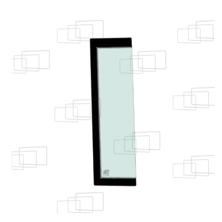 VITRE COTE DERRIERE PORTE GAUCHE KUBOTA R065 R082 R085 152327D