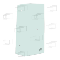 VITRE COTE DERRIERE PORTE DROITE OUVRANT KUBOTA M5071NC M5072N M5091NC M5-092N M5-102N M5101NC M5112NC M6040N M7040N M7060N M...
