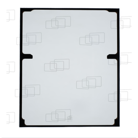 VITRE AVANT HAUTE LAM KUBOTA U35-3 ZTS / U35-3 ZTS ALPHA / U45-3 ZTS / U45-3 ZTS ALPHA / U50-3 ZTS (A PARTIR DE 2003) 143476D