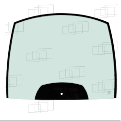 VITRE AVANT HAUTE KUBOTA  M6040 M7040 M7060 M8540 M8560 M9540 M9960