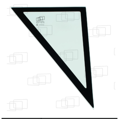 VITRE MAIN DROITE 1/4 BASSE KOMATSU PC24MR-5 PC26MR-5 PC30MR-5 PC35MR-5 PC45MR-5 PC55MR-5 PC58MR-5 PC80MR-5 (A PARTIR DE 2017...