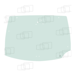 VITRE ARRIERE KUBOTA M120 M125 M128 M130 M135 M100 M110 M120 M100GX M105GX M110GX M115GX M126GX M128GX M135GX 150350E