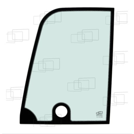 VITRE PORTE PARTIE HAUTE JCB110W HYDRADIG (DE 2016 à 2019) 110W HYDRADIG (A PARTIR 2019) 149884A