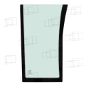 VITRE AVANT PARTIE BASSE DROITE KUBOTA M105 M4900 M5700 M8200 M9000 ME5700 ME8200 ME9000 159169G