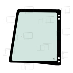 VITRE MAIN DROITE KUBOTA M100X M110X M120X M125X M128X M130X M135X M120 M125 M128 M130 M135 159074C