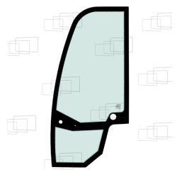 VITRE PORTE GAUCHE UNE PIECE KUBOTA RT250-2 RT270-2 RT280-2 266468B