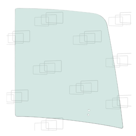 VITRE MAIN DROITE AVANT COULISSANTE KUBOTA KX060-5 (à PARTIR DE 2020) 265683H