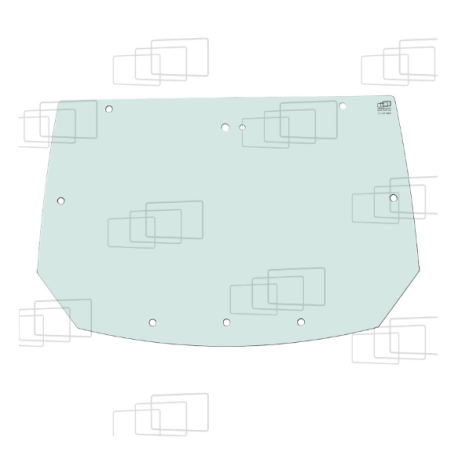 VITRE ARRIERE KUBOTA M8200 M9000 ME5700 ME8200 ME8200N ME9000 166367A