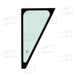 VITRE MAIN GAUCHE 1/4 PARTIE BASSE YANMAR VIO75 B7-5 SIGMA SV100 164321C