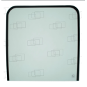 VITRE AVANT HAUTE YANMAR B7-5B / B7-6 SIGMA / SV100-1 / SV100-2/VIO80/ VIO80U / VIO80-1/ VIO80-2 / VIO82 283147C