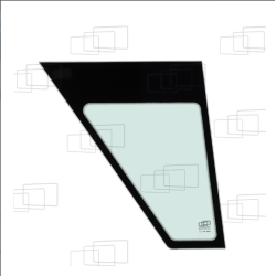 VITRE 1/4 PARTIE BASSE AVANT DROITE YANMAR VIO75 / B7-5 SIGMA/ SV100 164220F