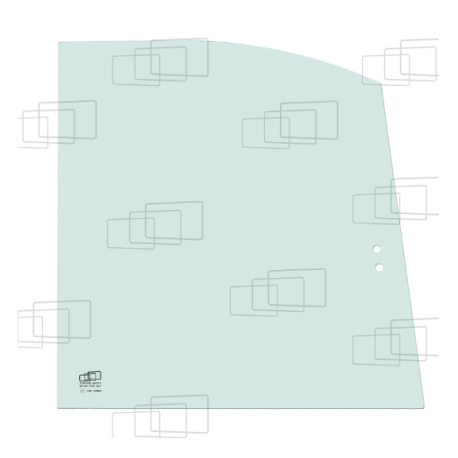 VITRE DROITE AVANT COULISSANTE YANMAR VIO75 / B7-5 SIGMA / SV100 164050J