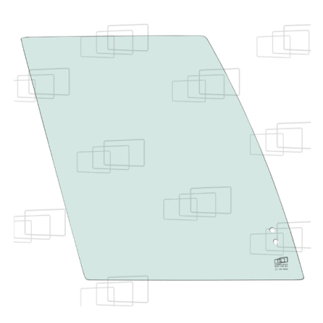 VITRE MAIN DROITE AVANT COULISSANTE YANMAR B7-5B / B7-6 SIGMA / SV100-1 / SV100-2 / VIO80 / VIO80U / VIO80-1 / VIO80-2 /VIO82...
