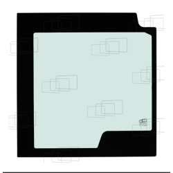 VITRE ARRIERE YANMAR VIO80 / VIO80U / VIO80-1 / VIO80-2 / VIO82 / SV100-2 PB / B7-5B / B7-6 157266J
