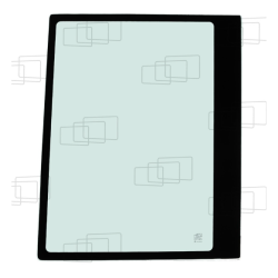 VITRE MAIN GAUCHE YANMAR VIO80 / VIO80U / VIO80-1 / VIO80-2 / VIO82 / SV100-2 PB / B7-5B / B7-6 157261G