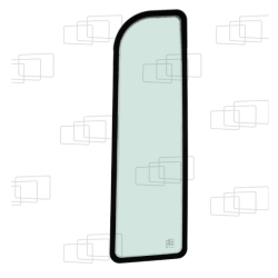 VITRE PORTE PARTIE HAUTE AVANT KOBELCO SK25SR-6 156959F