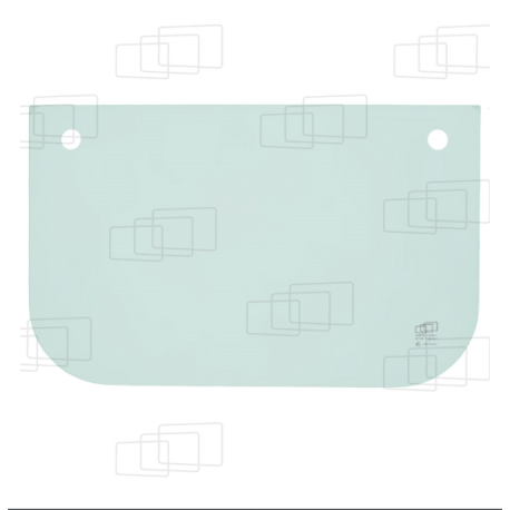 VITRE AVANT BASSE KOMATSU PC138US-10 / PC228US-10 (DE 2014 A 2016) PC138US-11 / PC228US-11 (A COMPTER DE 2016) 060483G