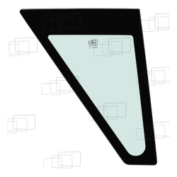 VITRE MAIN DROITE PARTIE BASSE 1/4 YANMAR B7 SIGMA / VIO70-3 / VIO75 153170A