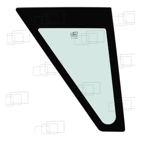 VITRE MAIN DROITE PARTIE BASSE 1/4 YANMAR B7 SIGMA / VIO70-3 / VIO75 153170A