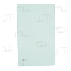 VITRE MAIN DROITE COULISSANTE YANMAR VIO30-6 / VIO33-6 / VIO35-6 / VIO38-6 / VIO45-6 / VIO50-6 / VIO55-6 / VIO57-6 (A PARTIR ...