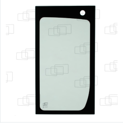 VITRE COTE DERRIERE PORTE GAUCHE YANMAR VIO30-6 / VIO33-6 / VIO35-6 / VIO38-6 / VIO45-6 / VIO50-6 / VIO55-6 / VIO57-6 (A PART...