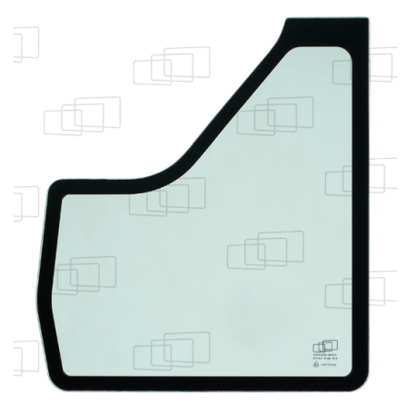 VITRE PORTE PARTIE BASSE GAUCHE YANMAR VIO30-6 / VIO33-6 / VIO35-6 / VIO38-6 / VIO45-6 / VIO50-6 / VIO55-6 / VIO57-6 (A PARTI...