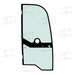 VITRE PORTE DROITE KUBOTA RT160-2 278080E