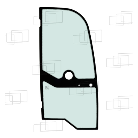 VITRE PORTE DROITE KUBOTA RT160-2 278080E