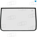 VITRE TOIT JCB TLT 25D / TLT 30D / TLT 30D HL / TLT 35D 055734I