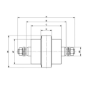 Galet inférieur EUROCOMACH ES400 UF030Z2C-EUROCOMACH