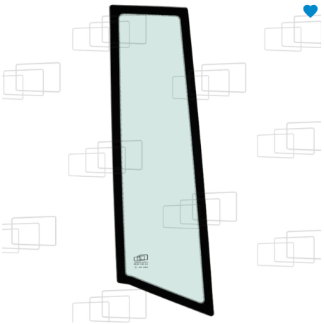 VITRE ARRIERE 1/4 - GAUCHE KOMATSU WB95R-1 WB97R-1 FAI898 281461I