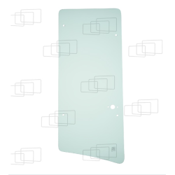 VITRE COTE DERRIERE PORTE GAUCHE/DROITE CATERPILLAR 416D/424D/428D/432D/438D/442D/446D (DE 2000 A 2005) 053636A