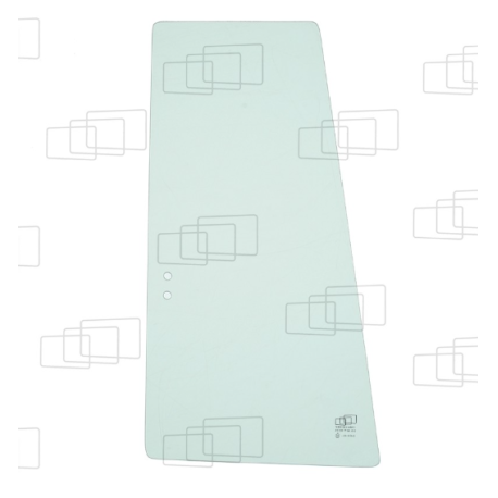 VITRE PORTE PARTIE HAUTE ARRIERE COULISSANTE GAUCHE CATERPILLAR M313C/M315C/M316C/M318C/M322C/M325C (DE 2003 A 2007) 054521B