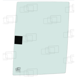 VITRE POUR PORTE-FENÊTRE ARRIÈRE COULISSANTE DROITE/GAUCHE (MODÈLE EURO 6) 266436D