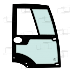 VITRE PORTE DROITE EURO6 (CAISSE RONDE) MATHIEU ET RAVO 153837I