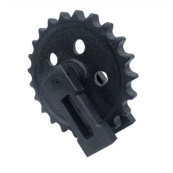 Roue folle JCB 8025 ZTS P010114