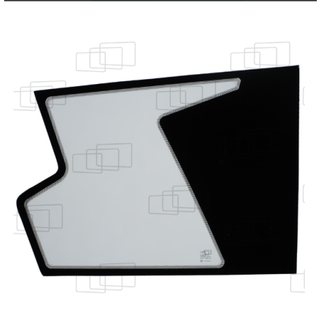 VITRE PORTE PARTIE BASSE CATERPILLAR TH220B/TH330B/TH340B/TH350B/TH355B/TH360B/TH460B/TH560B/TH580B (DE 2003 A 2008) 056466C