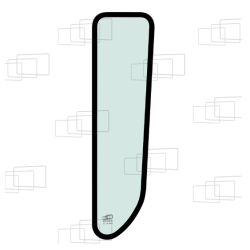 VITRE COTE DERRIERE PORTE GAUCHE CATERPILLAR 300B/312B/315BL/317B/318B/320B/322B/325B/330B/345B/365B/375B/385B(DE 1998 A 2003...