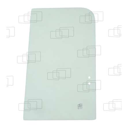 VITRE PORTE PARTIE HAUTE ARRIERE COULISSANTE GAUCHE KOMATSU PW130-7/PW140-7/PW160-7/PW180-7/PW200-7/PW220-7/PW220MH-7(DE 2003...