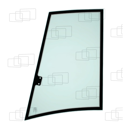 VITRE COTE DERRIERE PORTE DROITE KOMATSU WB91R-2/WB93R-2/WB97R-2/WB97S-2/WB140-2/WB140PS-2/WB140-2N/WB150-2/WB150AWS-2/WB150P...