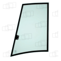 VITRE COTE DERRIERE PORTE DROITE KOMATSU WB91R-2/WB93R-2/WB97R-2/WB97S-2/WB140-2/WB140PS-2/WB140-2N/WB150-2/WB150AWS-2/WB150P...
